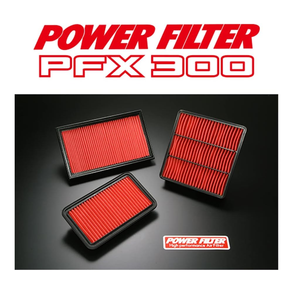 Monster Sports Power Filter PFX300 Red Air Cleaner Compatible with Suzuki Wagon R MH21S MH22S MH23S and Selbo HG21S