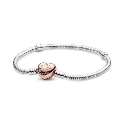 

Браслет-зажим Pandora Heart 580719-18см