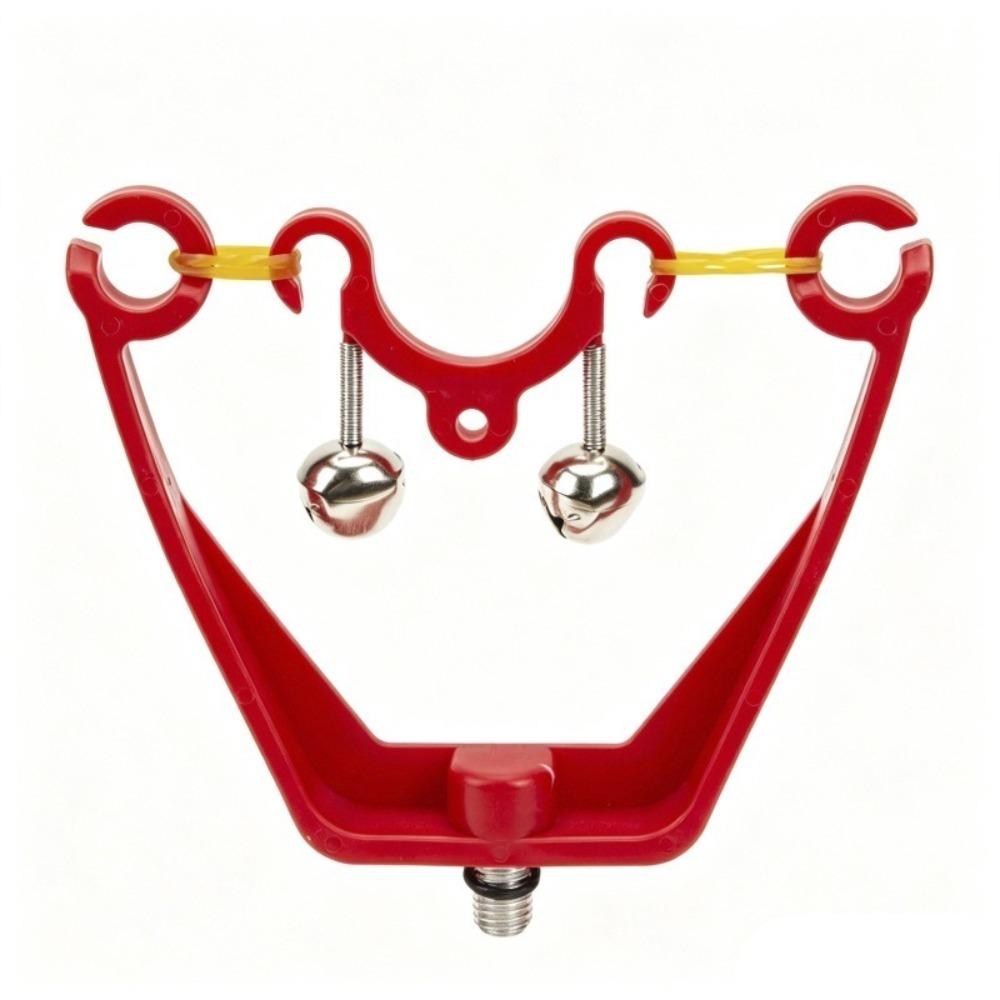 Double Bell Fishing Rod Holder Alarm Indicator Rod Alarm System Carp Fishing