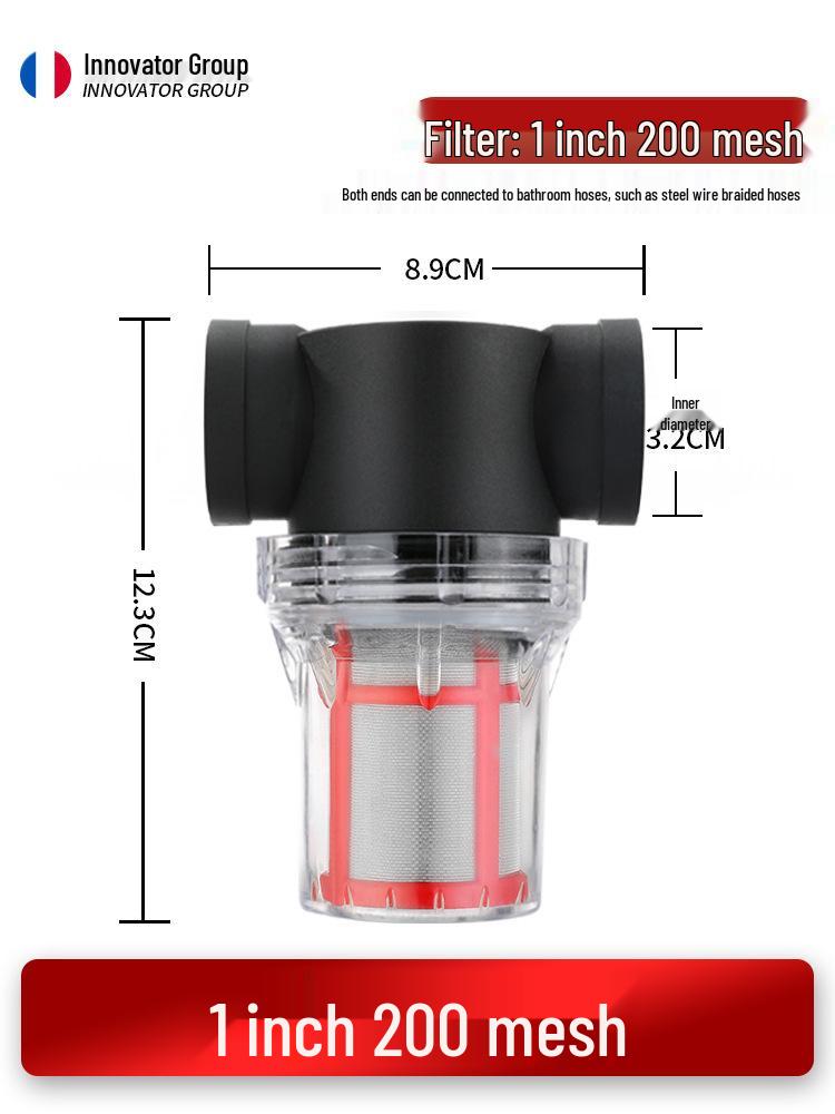 Cross-Border Garden Hose Filter for Mud, Sand, Irrigation, Car Wash, Tap Water, and Aquaculture