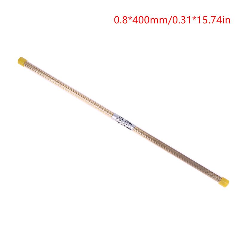 

100 шт. Одноотверстие 0,3/0,5/0,8/1,0*400 Латунная Медная Трубка Для Электроискрового Станка Проволочной Резки Аксессуары Расходные Материалы