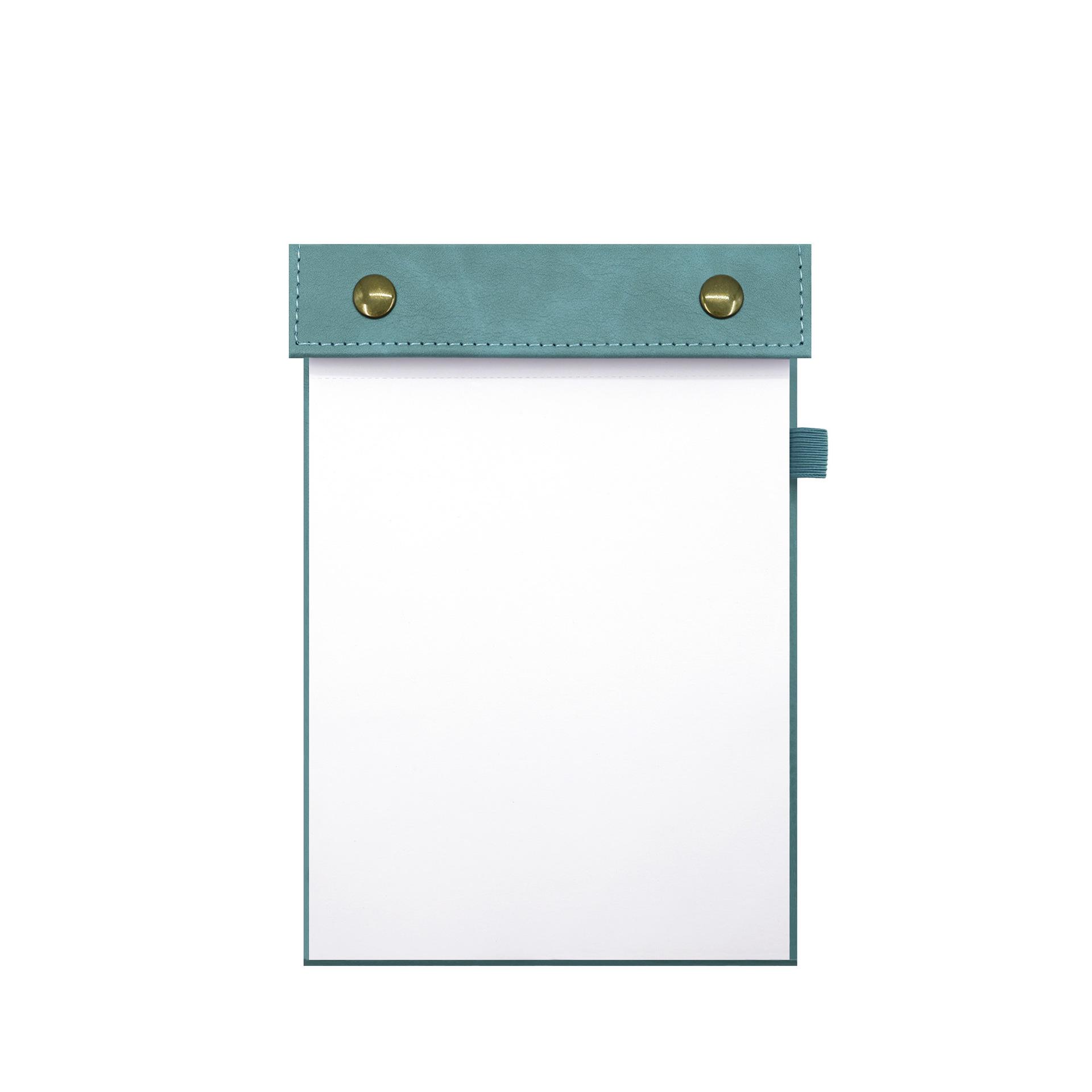 Cross-Button Sticky Note & Lined Notebook: English Daily Planner with Blank & Dot Grid Options. A5