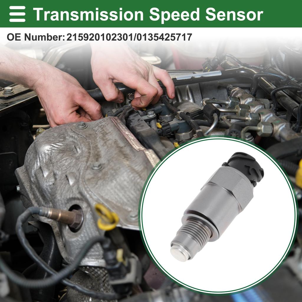 ABSOPRO Transmission Speed Sensor for Mercedes and Benz from 1938 To Car Gearbox VSS Speed 1-Piece (Part Number 215920102301) 2003. Heavy-Duty