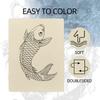 10Pcs Tattoo Practice Skin Silicone 1mm Thickness Double Sided Blank Eyebrow Tattoo Skin