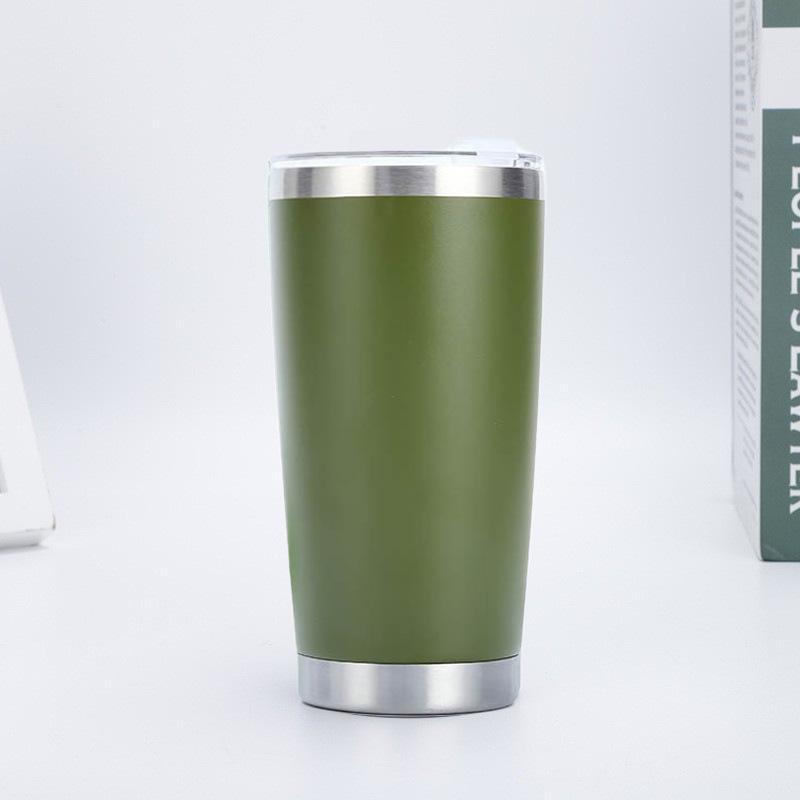 20 oz Bierkrug Cooler Weintumbler Reise-Wasserflasche Thermos-Kaffeebecher Als Weihnachtsgeschenk
