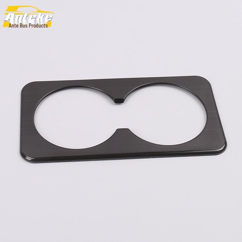 Compatible with 18 Models: Ruicheng CC Rear Cup Holder Bright Ring & Third Row Armrest Water Cup Decoration Frame.