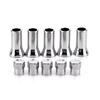 10pcs Auto Accessories Chrome Tyre Valve Stem TR413/TR414 Left Right Front Rear Tire Valve Sleeve Covers Valve Stems 1