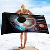 Microfiber Beach Towel,Beach Towel Oversized,Abstract Art Bath Towels,Super Soft Water Absorpt Bath Towel for Bathroom Pool Swim