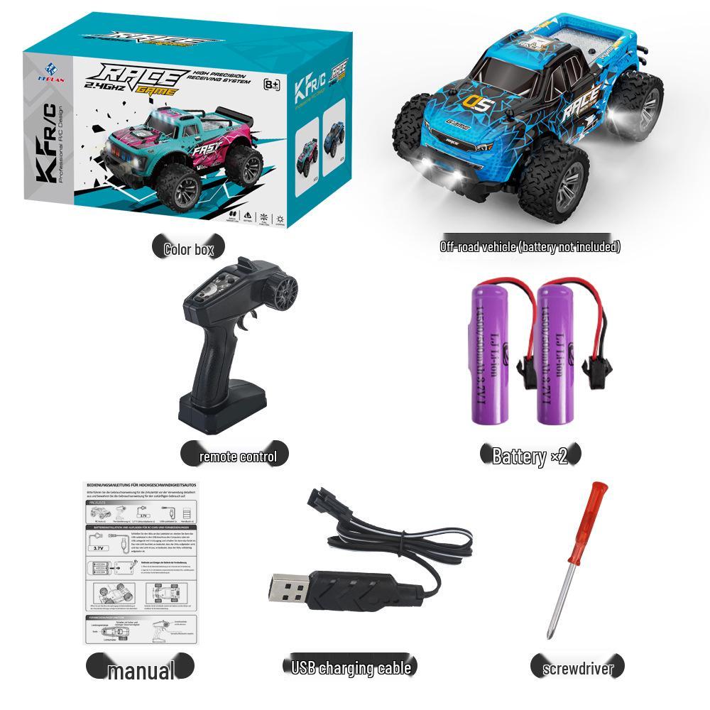 KF23 High-Speed 1:20 Off-Road RC Monster Truck - Mini Remote Control Car for Kids