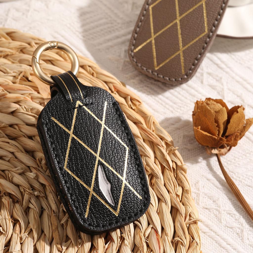 Customized for Genesis key cover New and old Lawns Genesis leather bag buckle case High-end