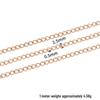 Handmade DIY Titanium Steel Adjustable Extension Chain for Jewelry and Clothing