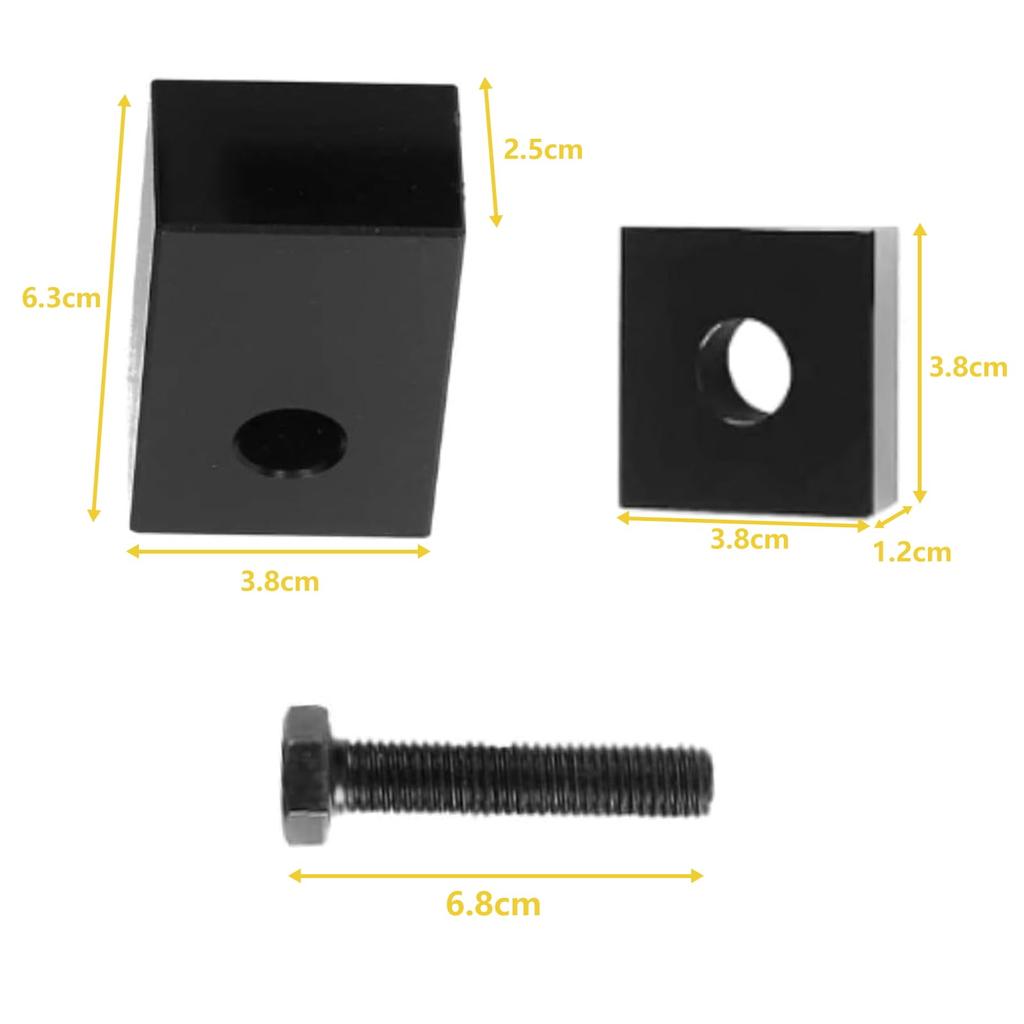 Vancroser Jeep Wrangler Rear Seat Recliner Kit Seat Spacer Adjuster Rear Seat Angle Adjustment