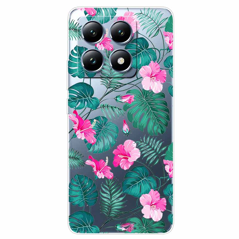 For Xiaomi 14T Case Transparent Cute Soft Silicone TPU Coque for Xiaomi 14t Pro Phone Cover Clear Capa Mi14T 14 t 14tPro Shells