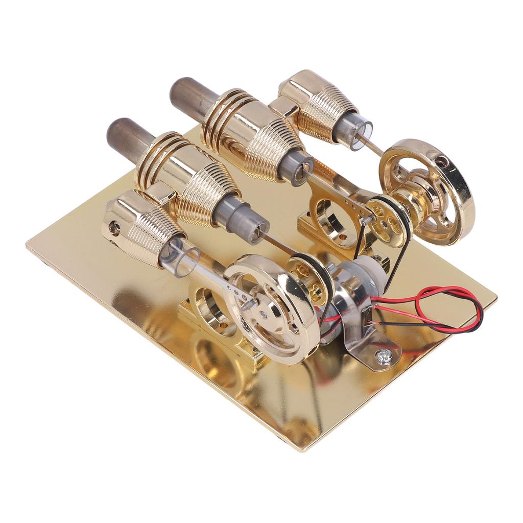 Stirling Car Engine Model Beautiful Appearance Arouse Children " s Interest Full Fun Physics Toy for