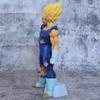 25cm Dragon Ball Z Anime Roar Majin Vegeta Double Headed Super Figure Saiyan Form Pvc Action Figures Statue Model Toys Gifts