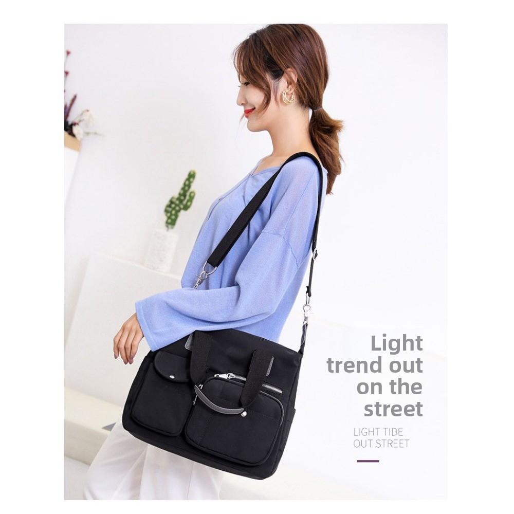 Women's Shoulder Bag, European Beautiful Women's Shoulder Bag, Mommy Bag, Nylon Bag, Portable Large-capacity Travel Bag