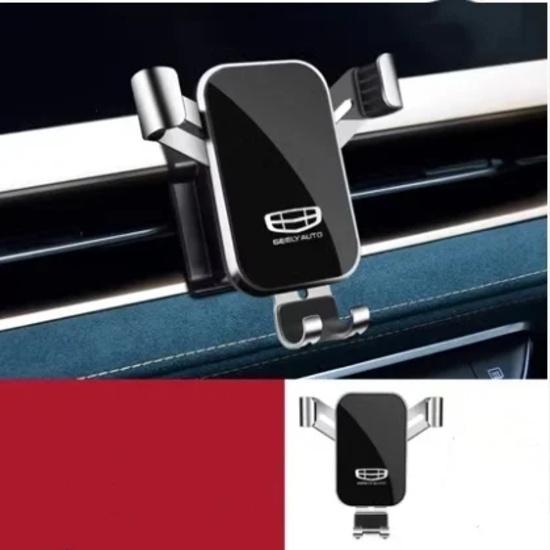 Car Mobile Phone Holder Air Vent Stand GPS Gravity Bracket Support Clip Shockproof for Geely Monjaro KX11 Xingyue L -
