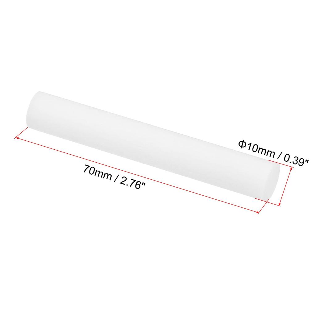 PATIKIL Humidifier Cotton Filter Refillable Filter Core Replacement for USB Mini Humidifiers and Portable 70 x White Sticks, 20-Piece Diffusers, 10mm,