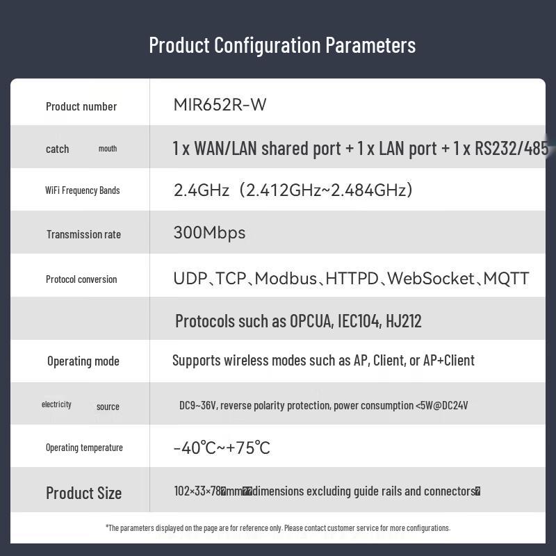 Maiwei 4G Industrial Cellular Router (CN version)