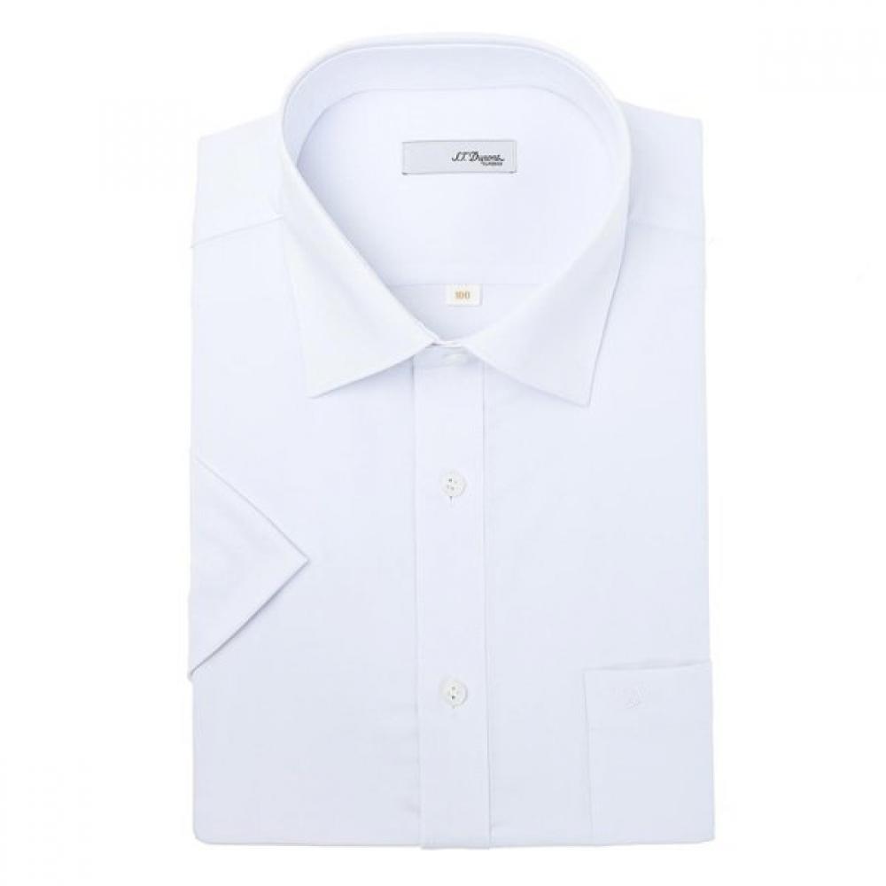 S.t. Dupont Comfortable Stretch Short Sleeve Regular Fit Shirt Se6mm11hs161swh 95