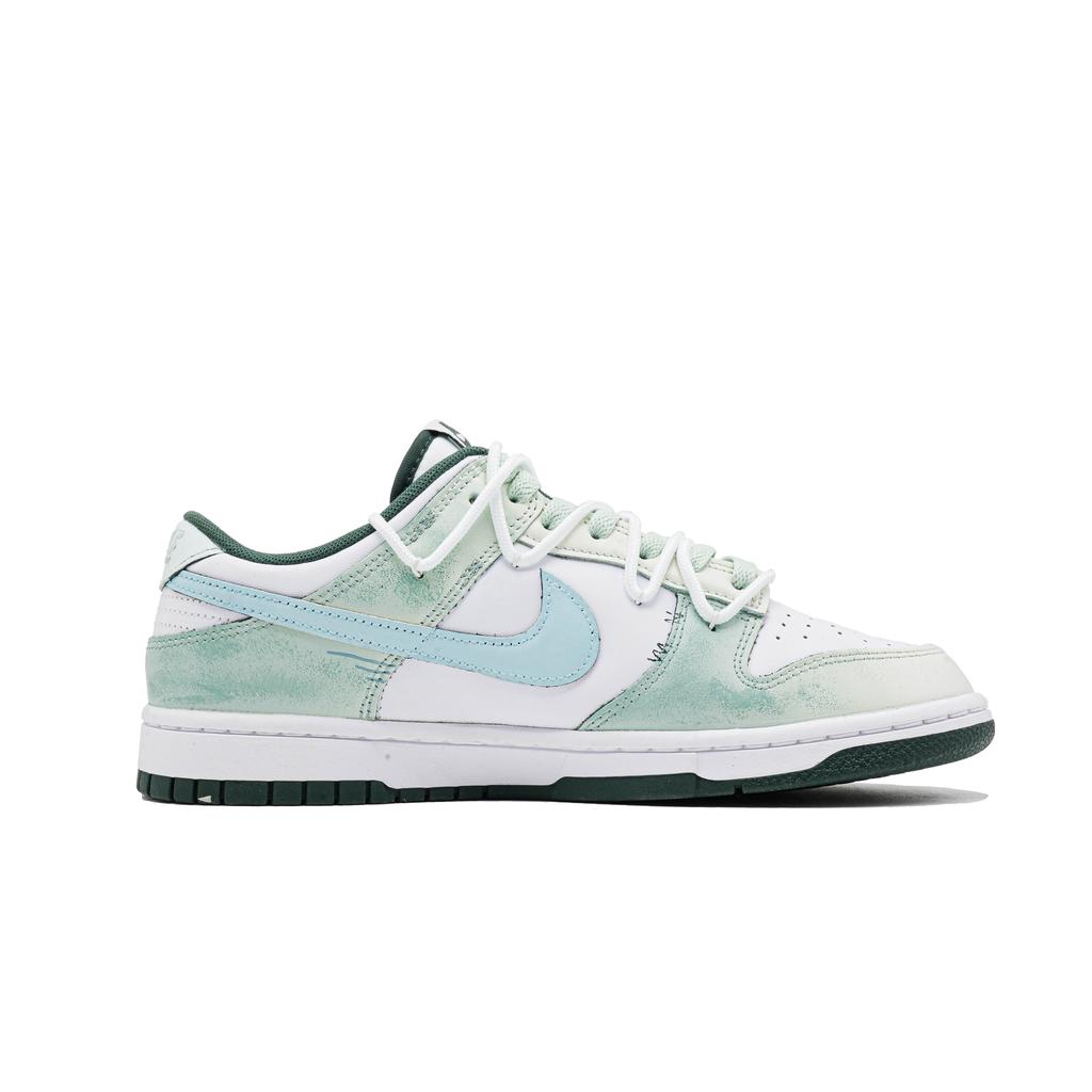Nike Dunk Ice Cream Slip Resistant Abrasion Resistant Low top Skateboard Shoes Unisex Grass Green DD1391-101(Team861-)