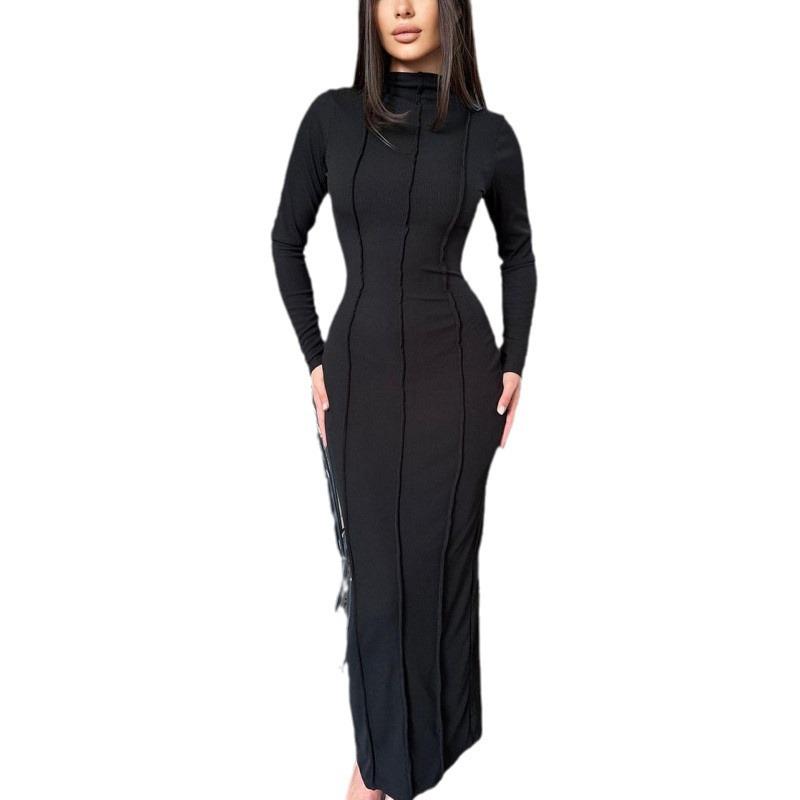 Lux Selection: Women's Sexy Bodycon Knitted Dress - Waist-Slimming & Figure-Flattering