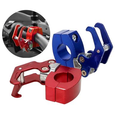 Motorcycle Bike Bicycle Hook 4 Colors Helmet Claw Hook Aluminum Alloy Luggage Bag Hanger Storage Bag Holder Carry Easy Install