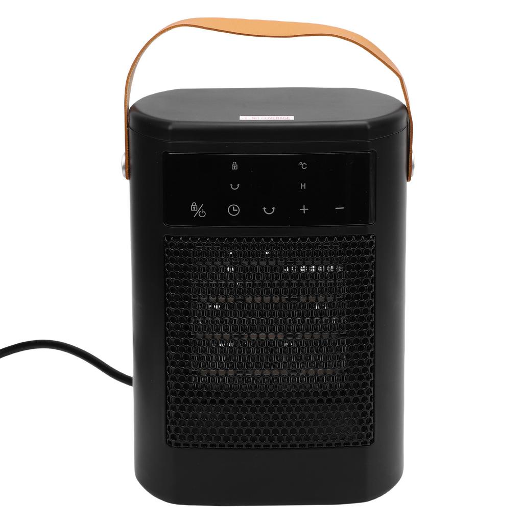 Space Heater 1500W Portable Electric Heater PTC Ceramic Heater with Remote 12H Timer Quiet Touch Screen for Indoor