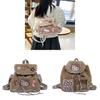 Cute Cartoon Cat Backpack Pu Material With Splicing Design For Daily Use