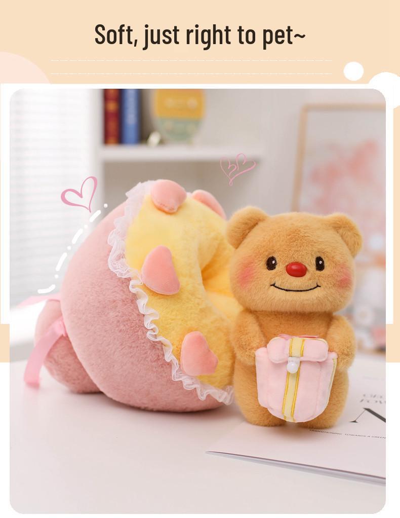 Cute Bear Bouquet Doll: Creative Detachable Valentine's Day or Birthday Gift for Girlfriend