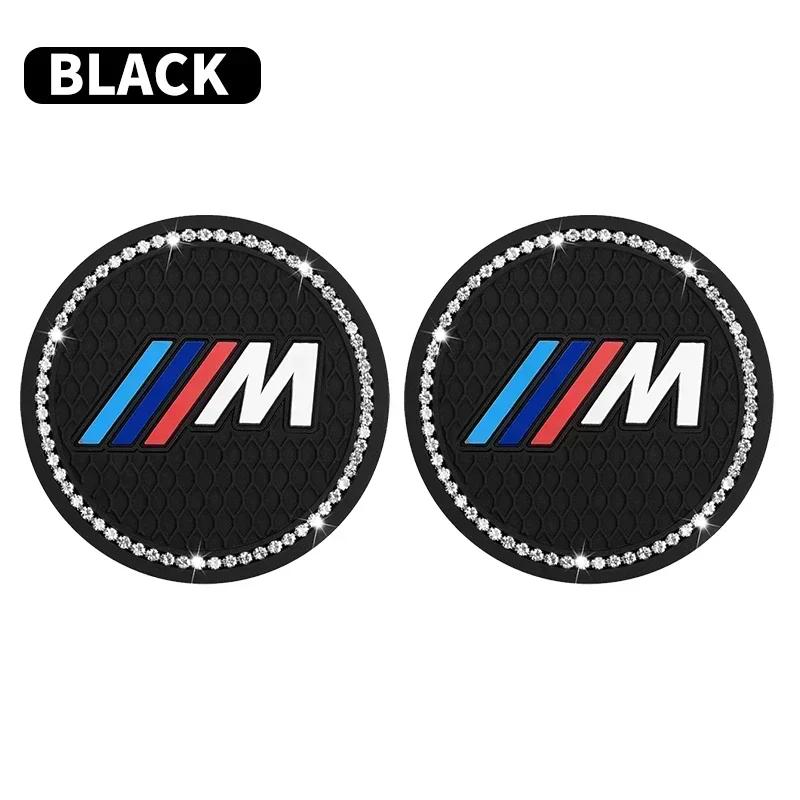BAIP6 X5 For BMW For BMW Diamond Car Coaster Water Cup Holder Pad Anti-slip Mat For BMW X1 X2 X3 X5 X4 X6 X7 G30 G20 G32 G11 G12 F40 F
