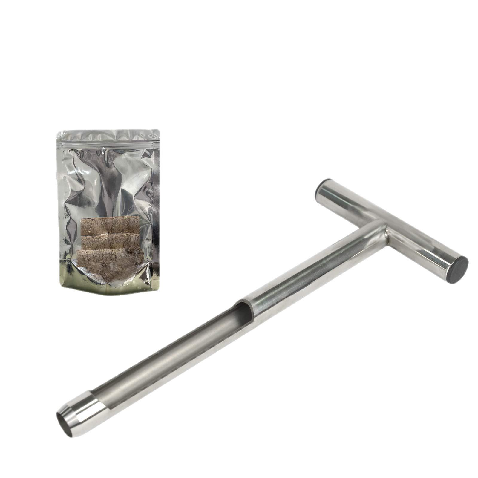 

12 Inch Stainless Steel Soil Sampler Probe for Garden, Lawn & Farm Analysis