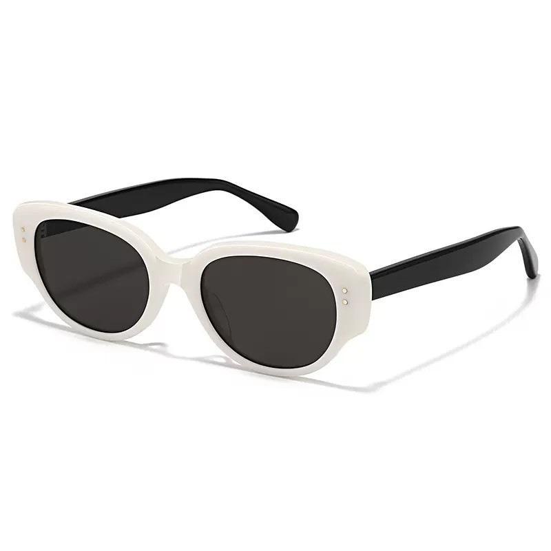 Sunglasses UV Protection Luxury Cat Eye Design for Women Face Slimming Effect No Makeup Essential Elegant Stylish Comfortable