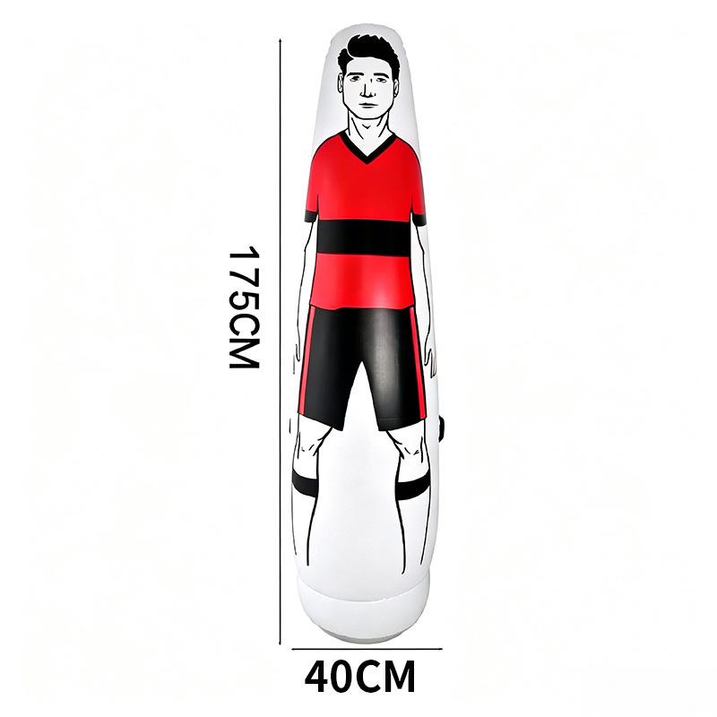 Portable PVC Inflatable Football Training Dummy Wall