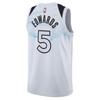 Nike Edwards Timberwolves 24-25 City Edition SW Basketball Jersey Unisex Jerseys White FQ4350-100