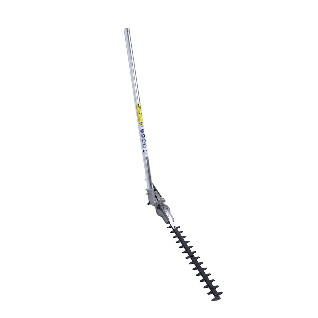 Hedge Trimmer Head High Efficiency Multifunctional   Hedge Trimmer Attachment with Extension Pole for Mowing Grass
