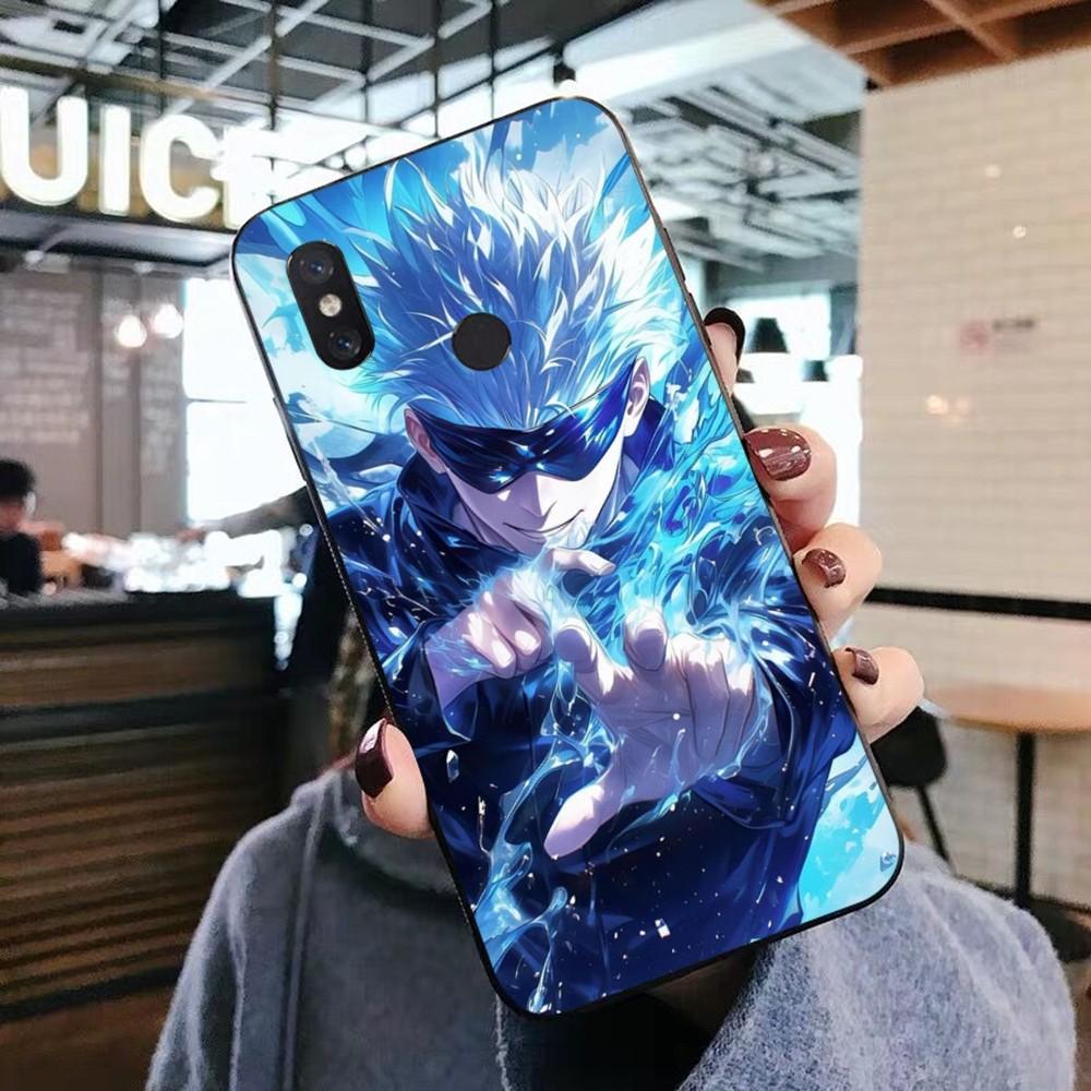 Custodia per Telefono Personaggi Cartoni Animati Gojo Satoru Per Xiaomi Mi 5X 8 9 10 11 12 Lite Pro 10T PocoX3pro PocoM3 Note 10 Pro Lite