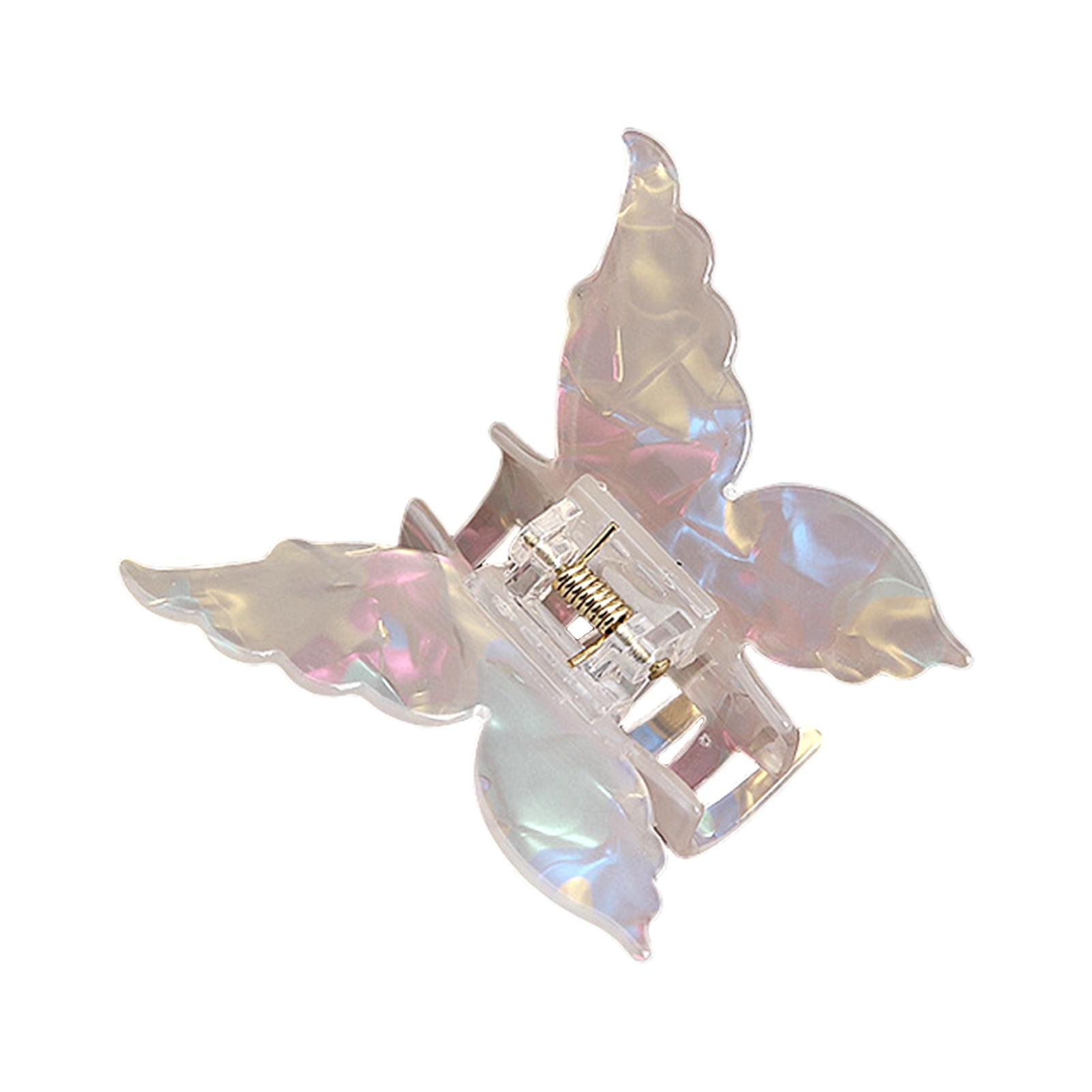 Милая бабочка Зажим для волос Жемчужный градиентный Акула Зажим Для женщин Модный Ацетатная кислота Зажим для волос Девочки Аксессуары для волос