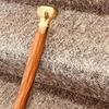 Brass Handle Compass Walking Stick, 91.44 Cm Gift for Gentleman's