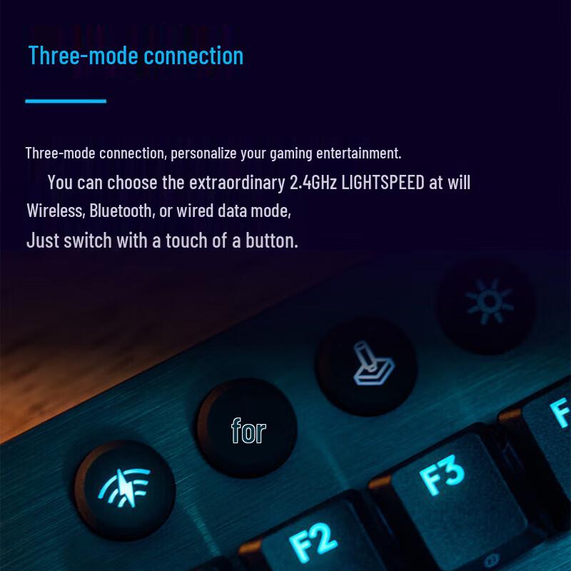 Logitech G915 TKL LIGHTSPEED Wireless RGB Mechanical Gaming Keyboard