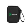 Car Travel Organizer Portable Key Case Earphone Storage Bags For Skoda S Octavia A5 3 VII VRS Vision Kodiaq Favorit Rapid Fabia WD8