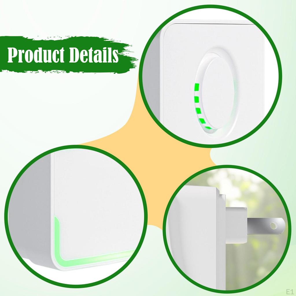 Air Purifier Desk Lightweight Silent Cleaner for Bathroom Toilet Bedroom