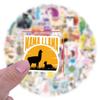 60 New Llama Graffiti Stickers Water Cup Computer Refrigerator Skateboard Waterproof Stickers