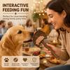 Silicone Pet Lick Stick with Non- Handle, Interactive Dispenser for Dogs and Cats, Feeding Toy
