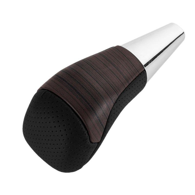 Authentic Car Wood Grain Shift Head Gearbox Shift Lever Head For Toyota Domineering Prado