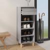VidaXL Shoe Cabinet Sonoma Grey 40x36x105 Cm Engineered Wood 819778