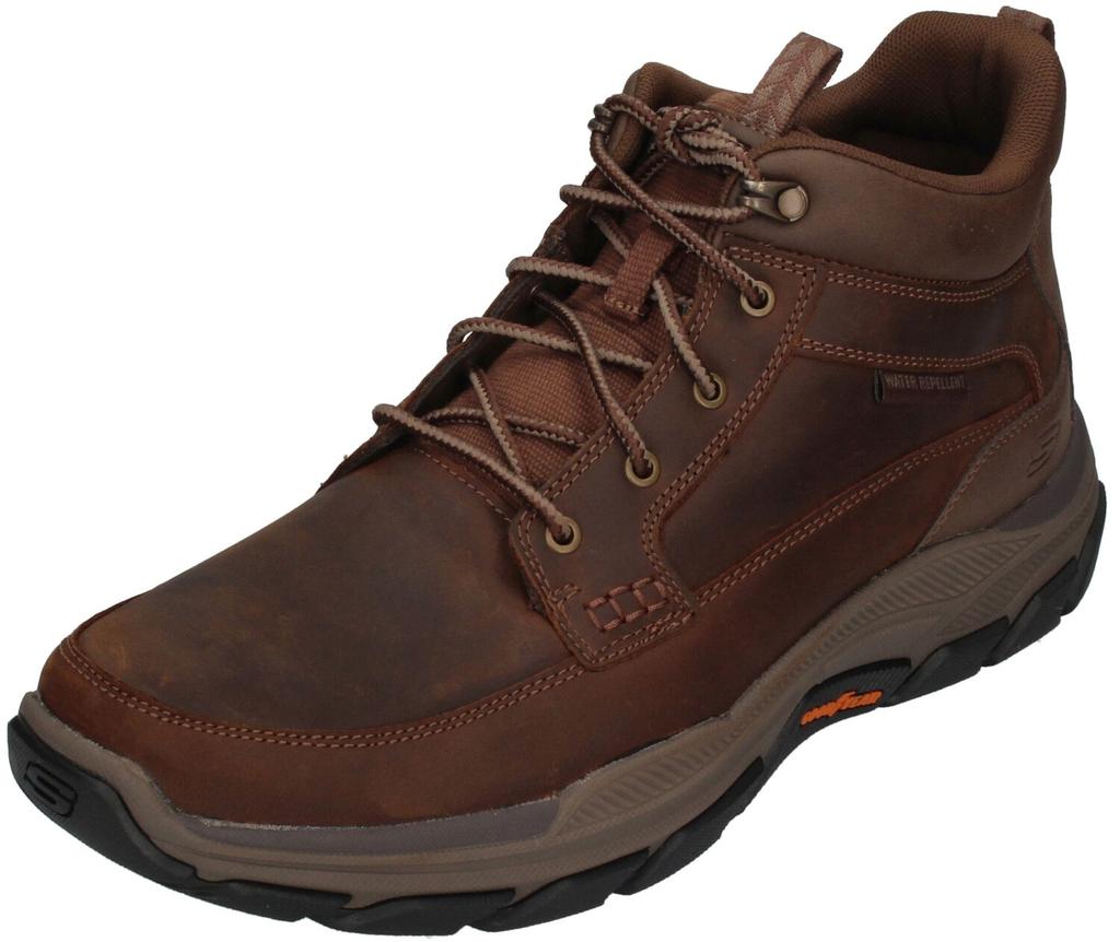 Skechers Relaxed Fit Boots: Respected - Boswell Brown