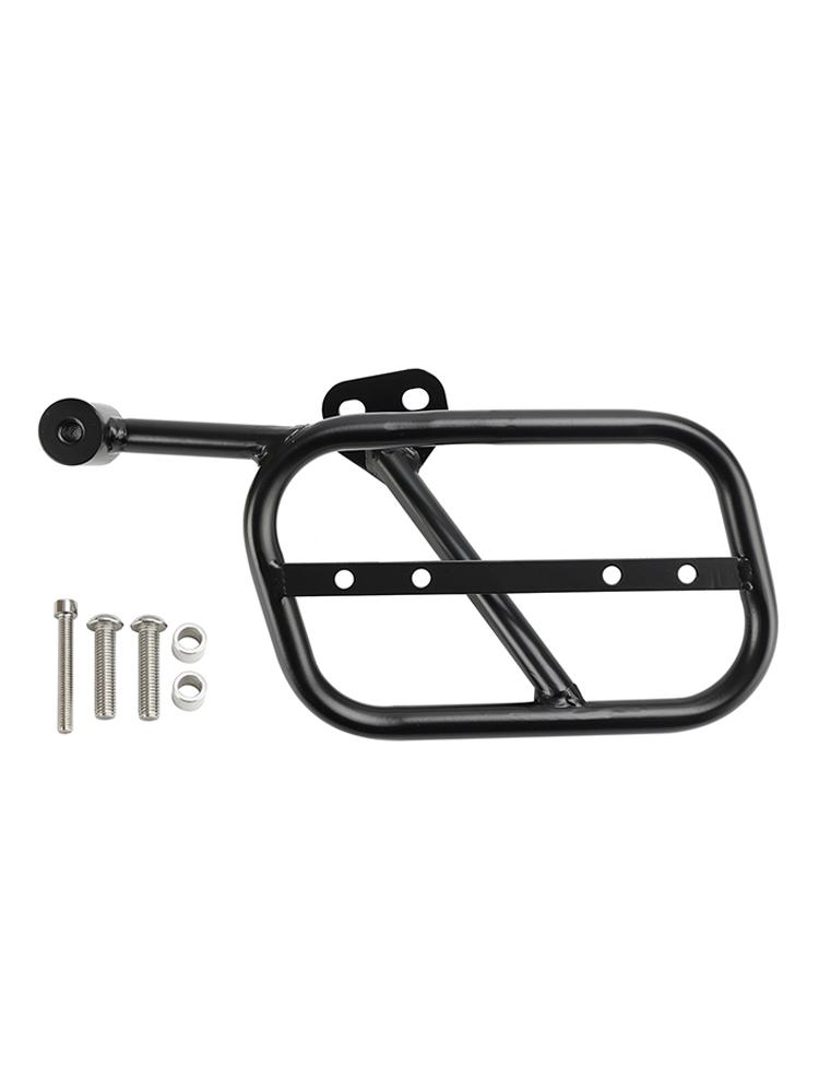 Luggage Rack Side Saddle Bag Mount Bracket Left For Guzzi V9 Bobber Roamer 18-23