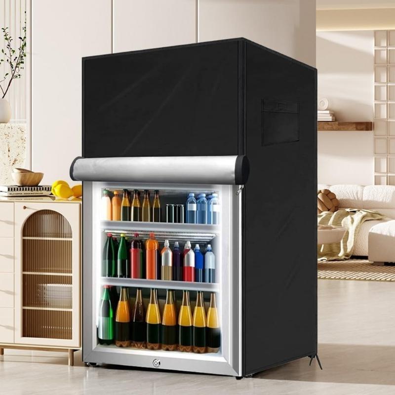 Outdoor Use Upright Freezer Cover Water Resistant Oxford Fabric Protectors Fits 56x58x86cm Compacts Refrigerators Dustproof