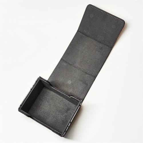 Horizontal Magnetic Deck Case with PU Leather Card Sleeves for Yu-Gi-Oh!, Pokemon, and Duel Masters Cards (Product Code: 5s06282115zh-12)
